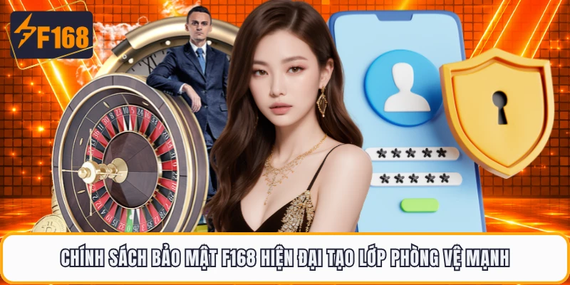 Chính sách bảo mật F168 hiện đại tạo lớp phòng vệ mạnh