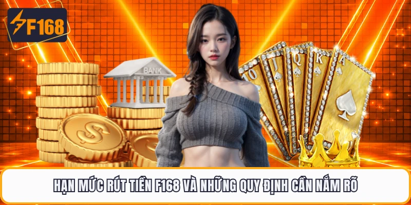 Hạn mức rút tiền F168 và những quy định cần nắm rõ