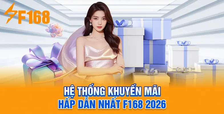 Hệ thống khuyến mãi hấp dẫn nhất F168 2026