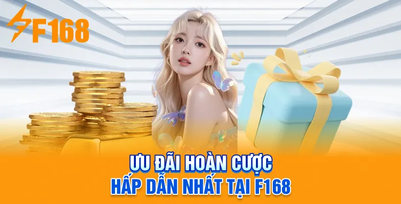 Ưu đãi hoàn cược hấp dẫn nhất tại F168